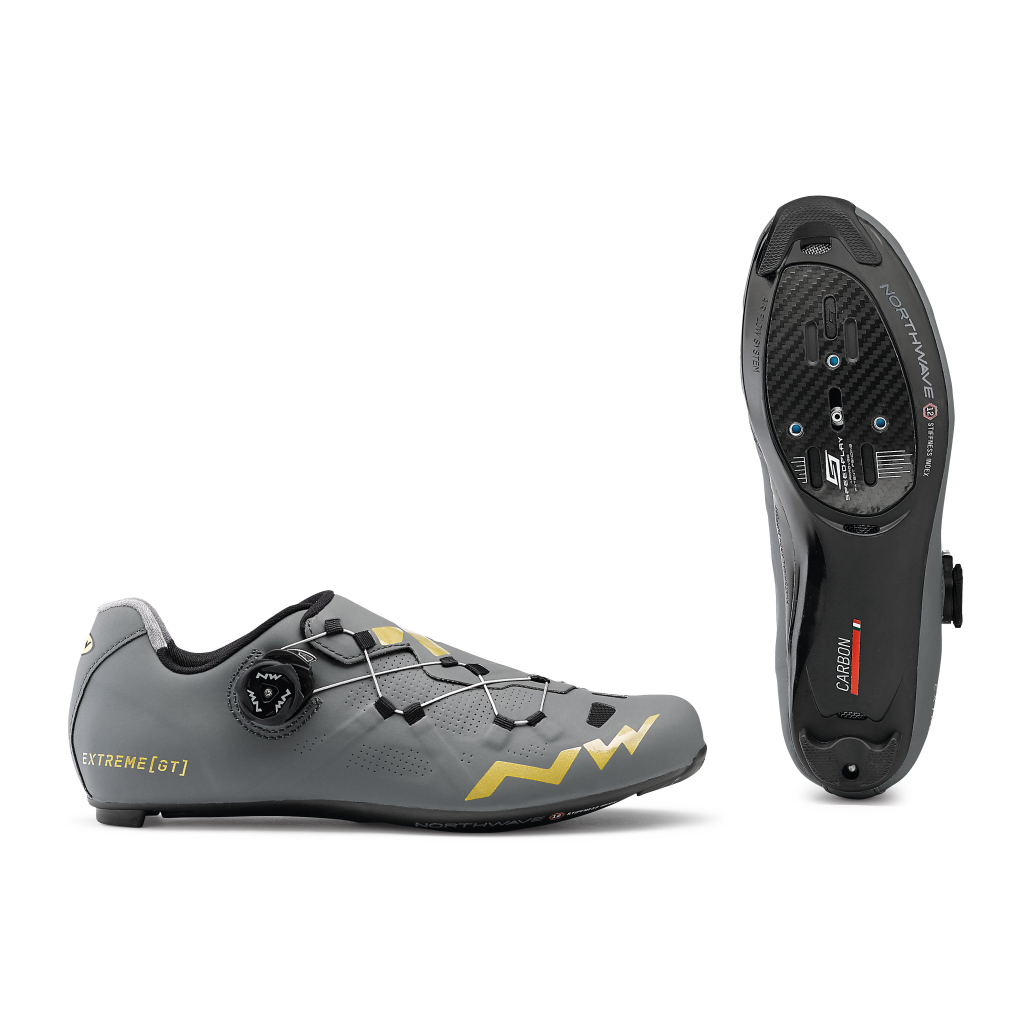 Zapatillas Ciclismo EXTREME GT Antracita-Dorado NORTHWAVE