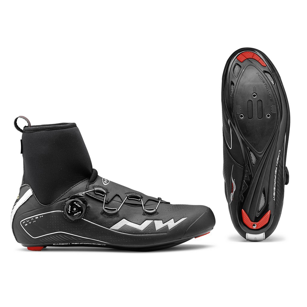 Zapatillas de Ciclismo FLASH GTX Gore Tex Negro NORTHWAVE