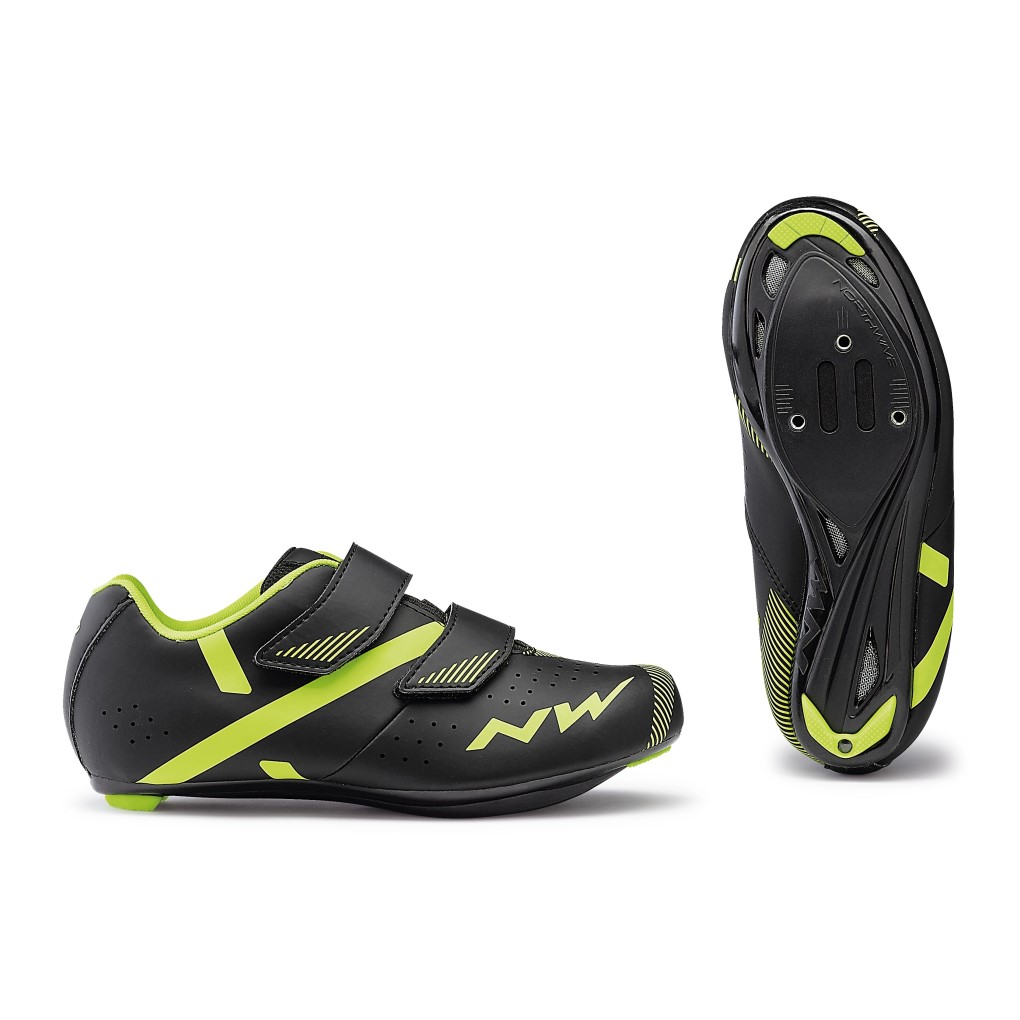 Zapatillas Northwave Torpedo 2 Negra Amarilla Fluo para junior