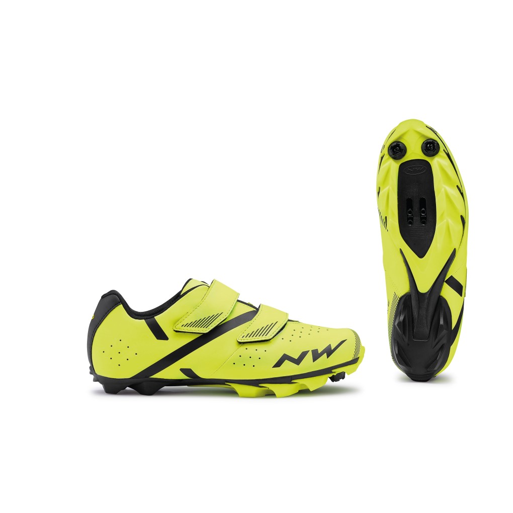 Zapatillas Northwave Spike 2 Amarilla Fluo Negra