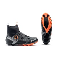 Zapatillas Northwave Celsius XC GTX Negro-Naranja-Reflectante