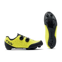 Zapatillas Northwave REBEL 3 MTB Amarillo Fluo Negro