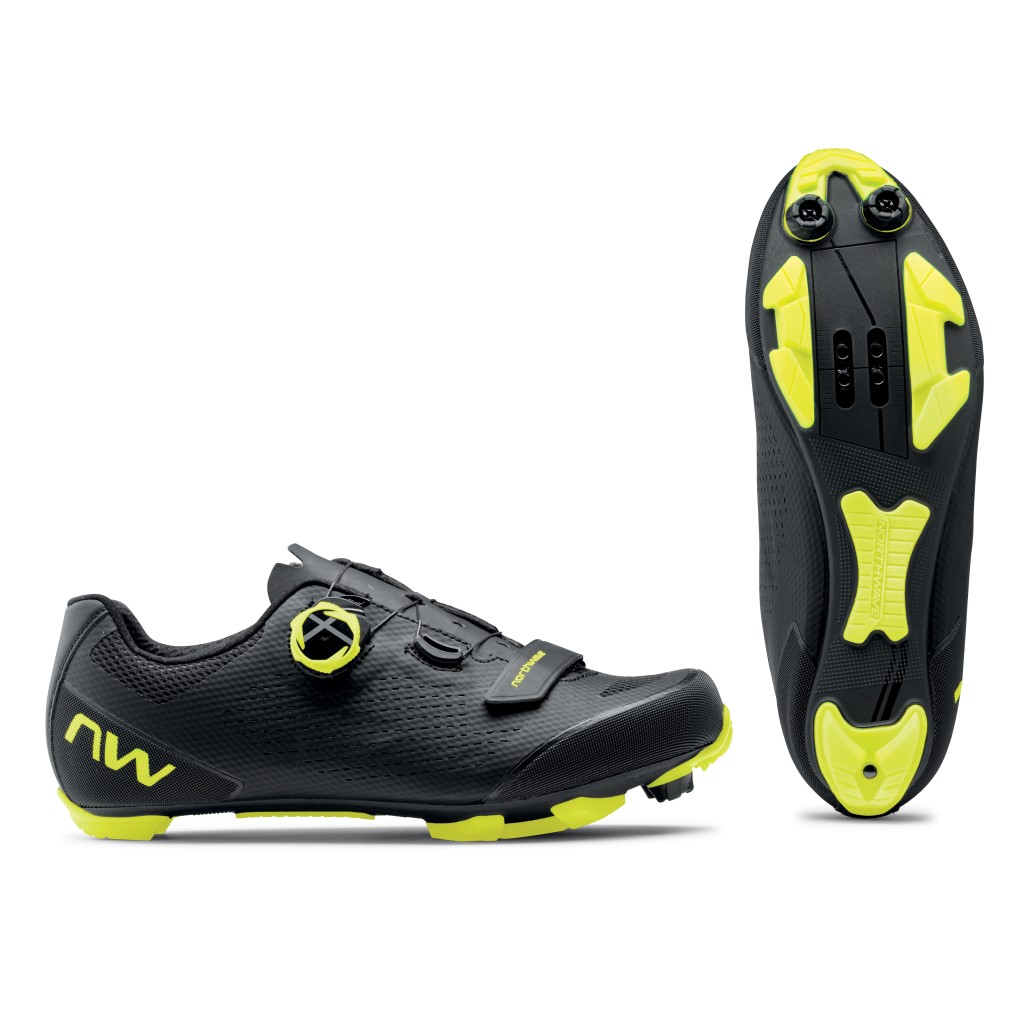 Zapatillas Northwave RAZER 2 MTB Negro Amarillo Fluo