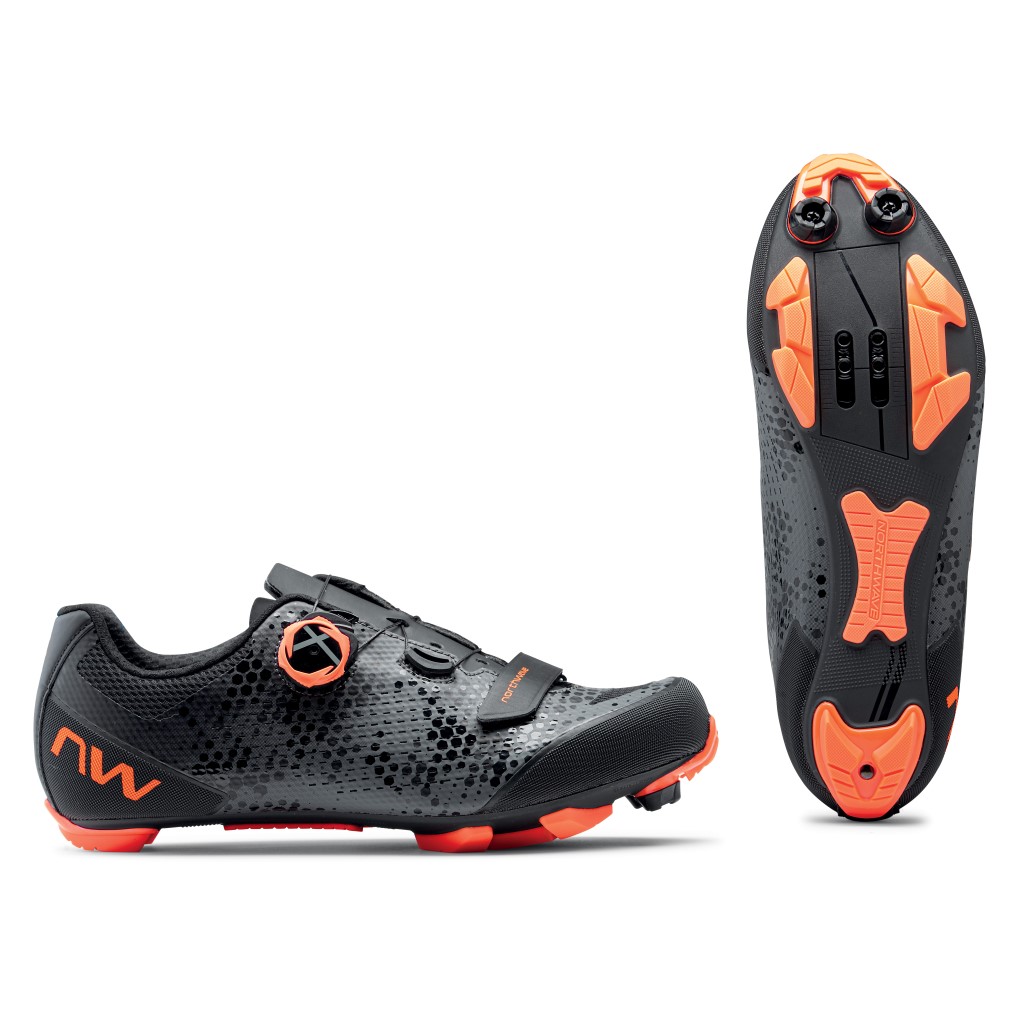 Zapatillas Northwave RAZER 2 MTB Antracita Naranja