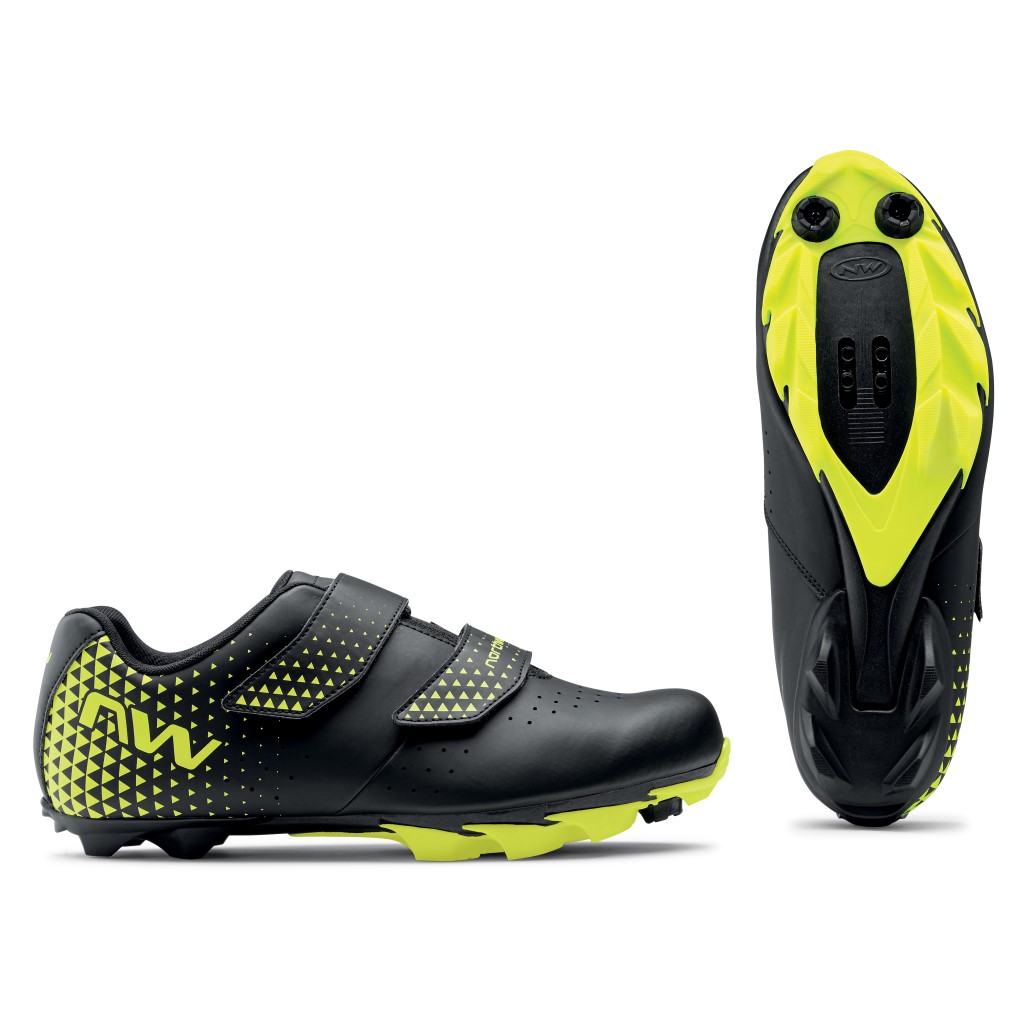 Zapatillas Northwave SPIKE 3 MTB Negro Amarillo Fluo