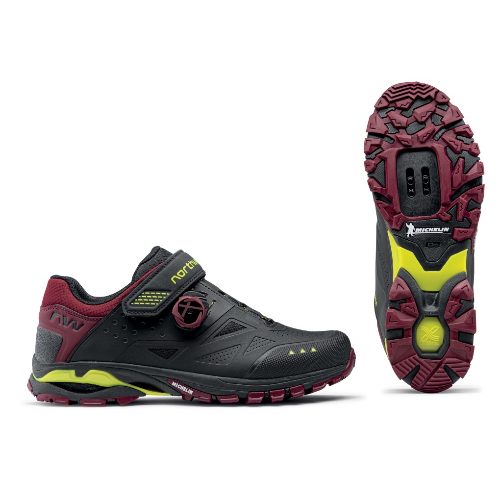 Zapatillas Northwave SPIDER PLUS 3 MTB Negro Plum