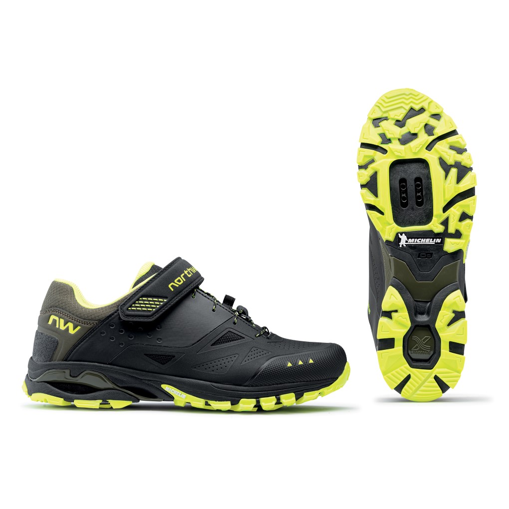 Zapatillas Northwave SPIDER 3 MTB Negro Amarillo Fluo