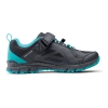 Zapatillas Northwave ESCAPE EVO Woman Negro-Turquesa