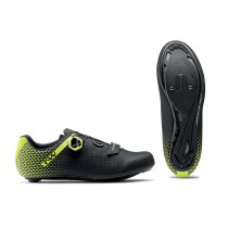 Zapatillas Northwave CORE PLUS 2 Negro-Amarillo Fluo