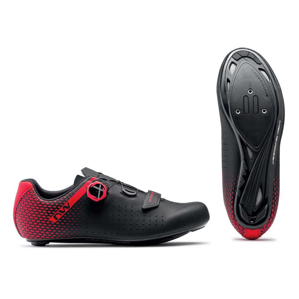 Zapatillas Northwave CORE PLUS 2 Negro-Rojo