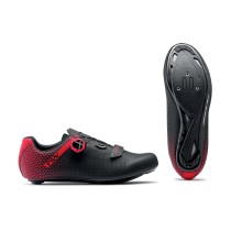 Zapatillas Northwave CORE PLUS 2 Negro-Rojo