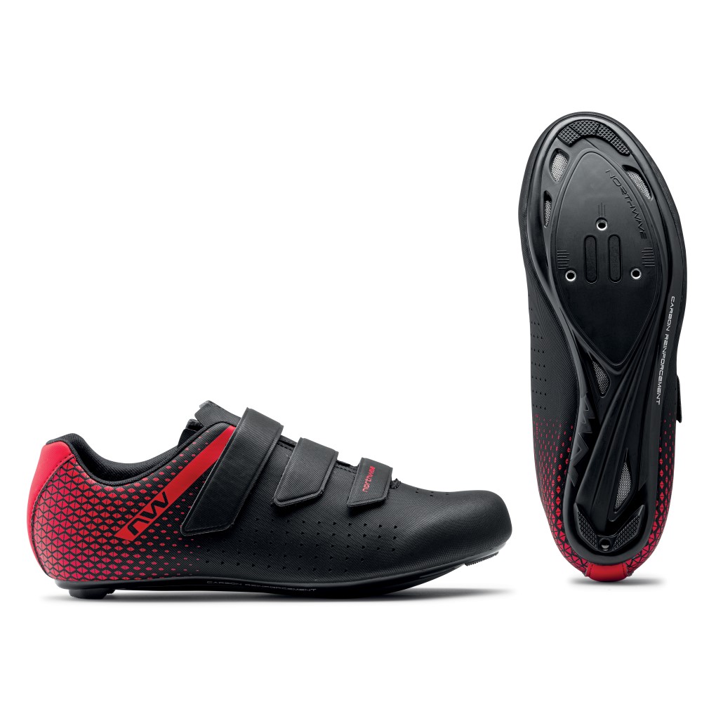 Zapatillas Northwave CORE 2 Negro-Rojo