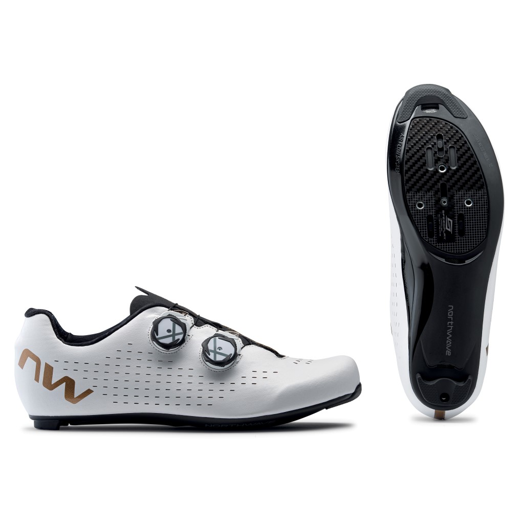 Zapatillas Northwave REVOLUTION 3 Blanco-Bronce