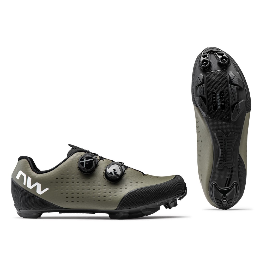 Zapatillas Northwave REBEL 3 Verde Oscuro