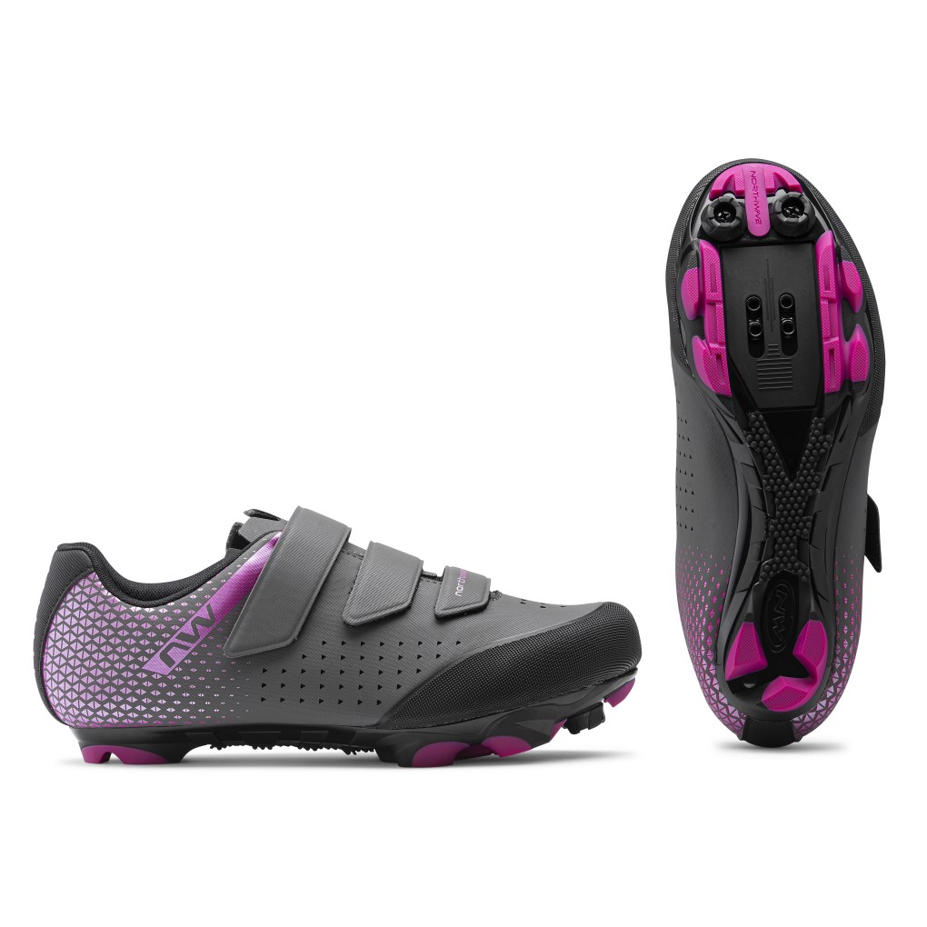 Zapatillas Northwave ORIGIN 2 Woman Gris Oscuro-Fucsia