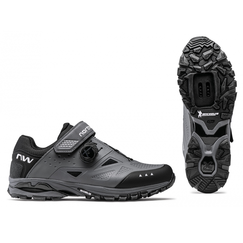 Zapatillas Northwave SPIDER PLUS 3 Gris Oscuro