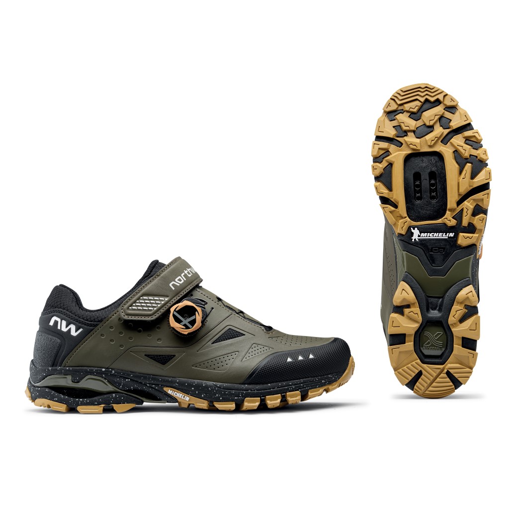 Zapatillas Northwave SPIDER PLUS 3 Verde Forest