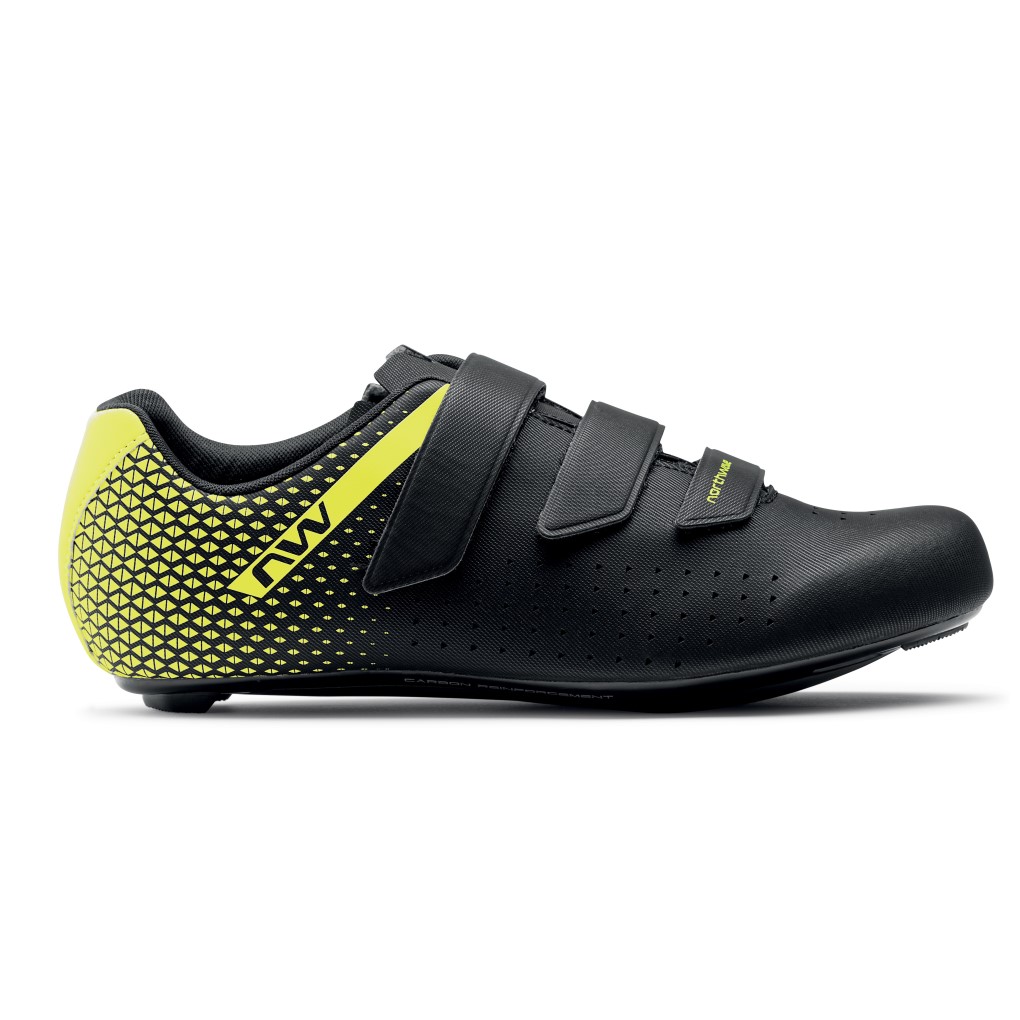 Zapatillas Northwave CORE 2 Negro-Amarillo Fluo