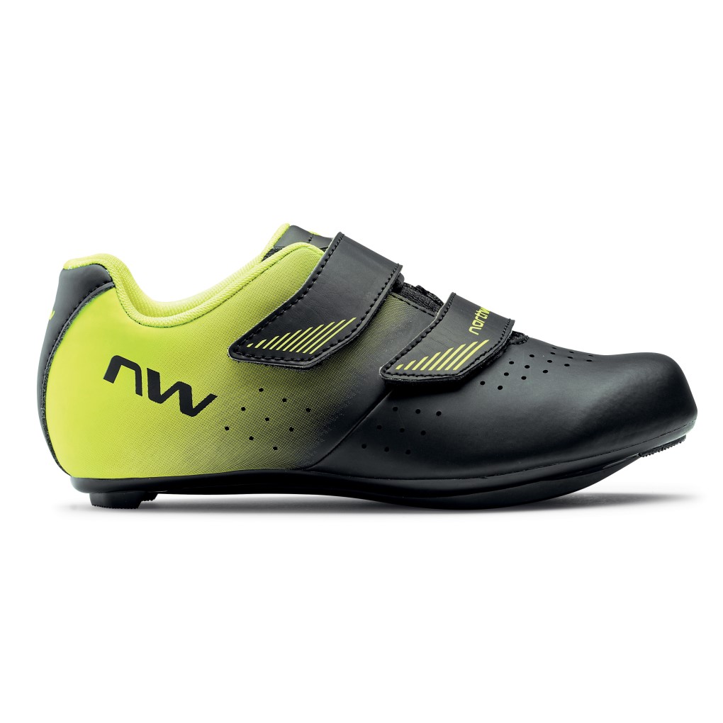 Zapatillas Northwave CORE JUNIOR Negro-Amarillo Fluo