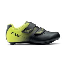 Zapatillas Northwave CORE JUNIOR Negro-Amarillo Fluo