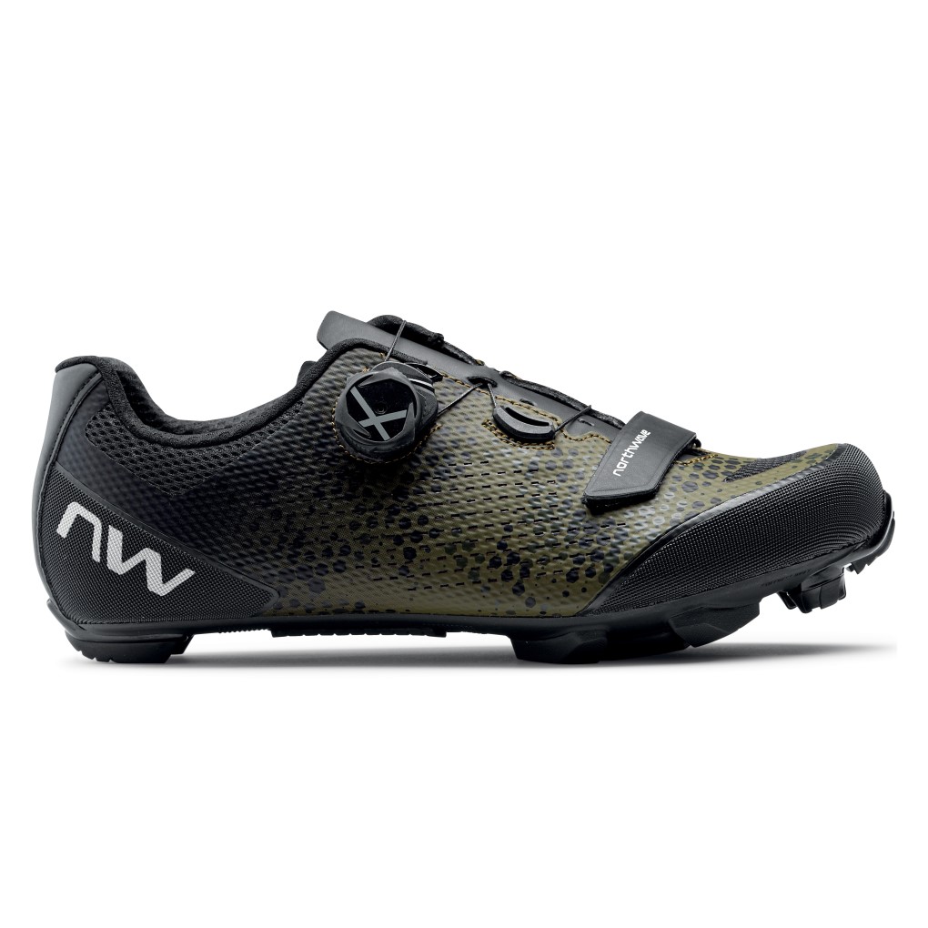 Zapatillas Northwave RAZER 2 Negro-Verde Forest