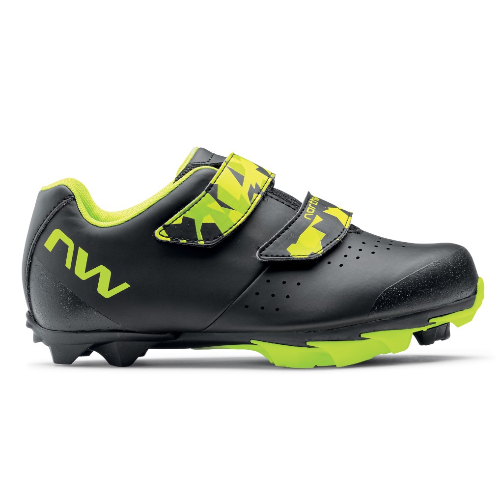 Zapatillas Northwave ORIGIN JUNIOR Negro-Amarillo Fluo