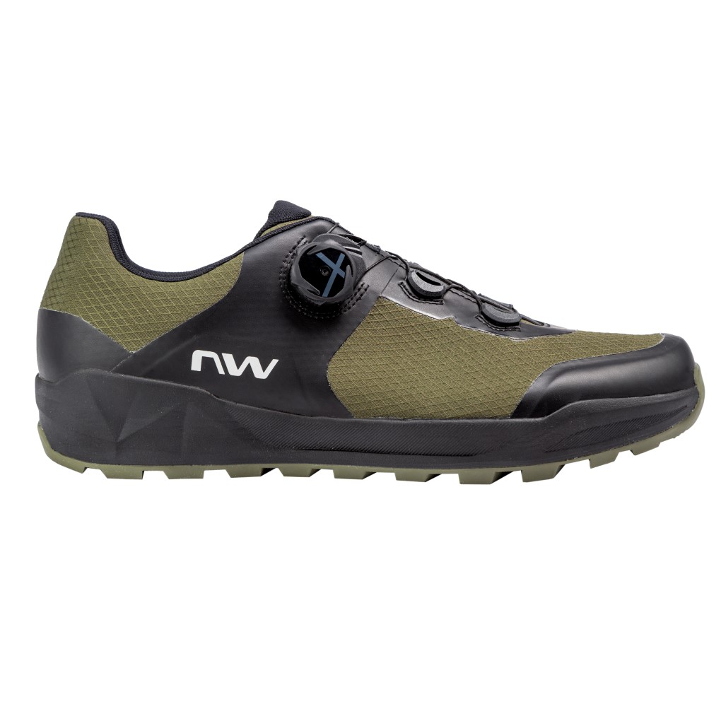 Zapatillas Northwave CORSAIR 2 Verde Forest-Negro