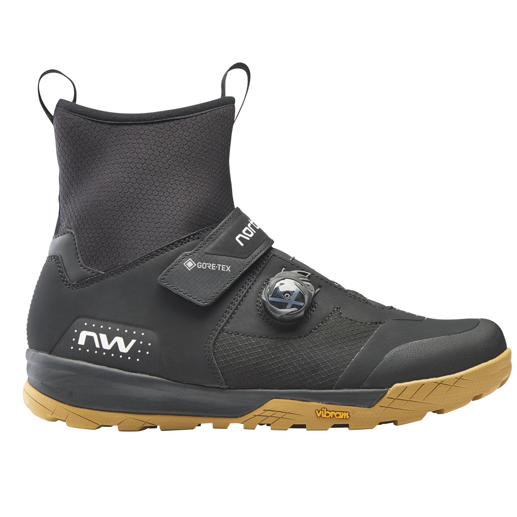 Zapatillas Ciclismo KINGROCK PLUS GTX TRAIL / AM Negro-Honey