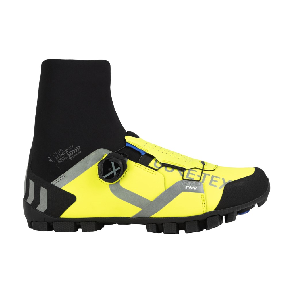 Zapatillas Ciclismo CELSIUS XT ARC. GTX GRAVEL / XC Amarillo Fluo