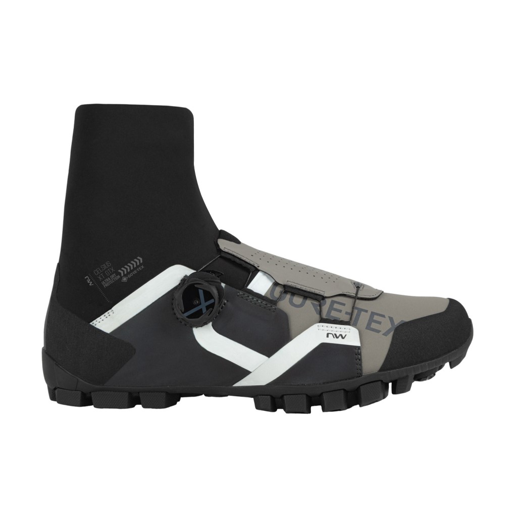 Zapatillas Ciclismo CELSIUS XT GTX GRAVEL / XC Negro-Marrn