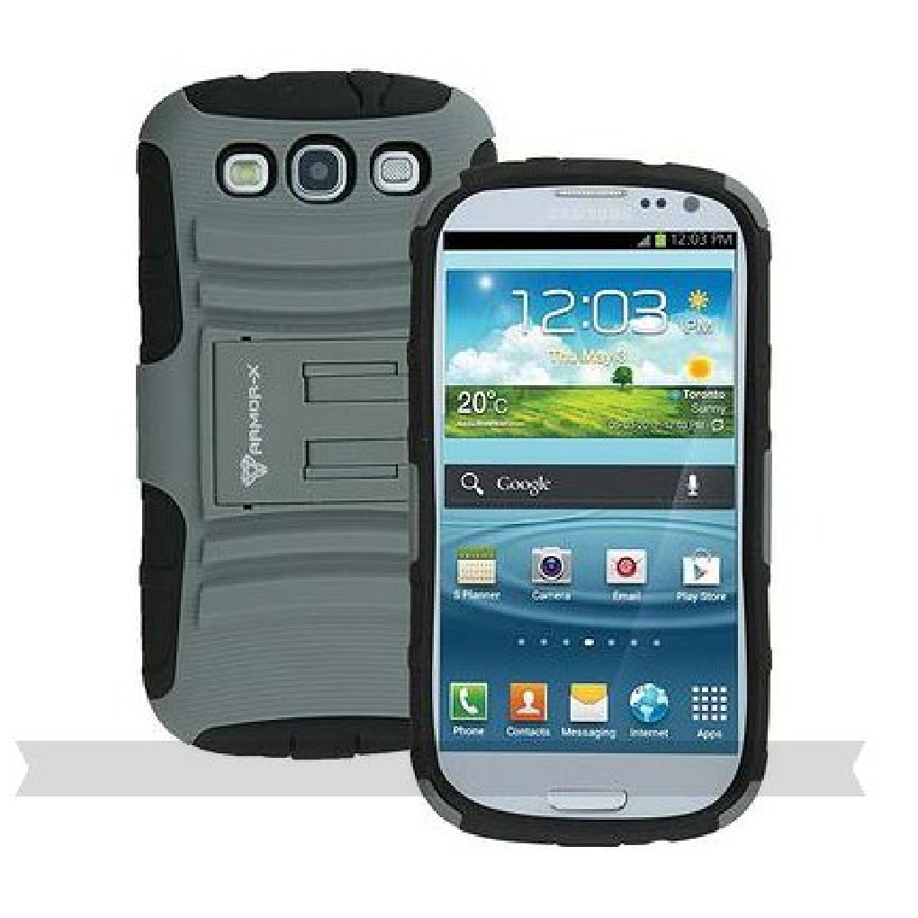 Case X Sop. Man. + Clip Cint. Samsung S3