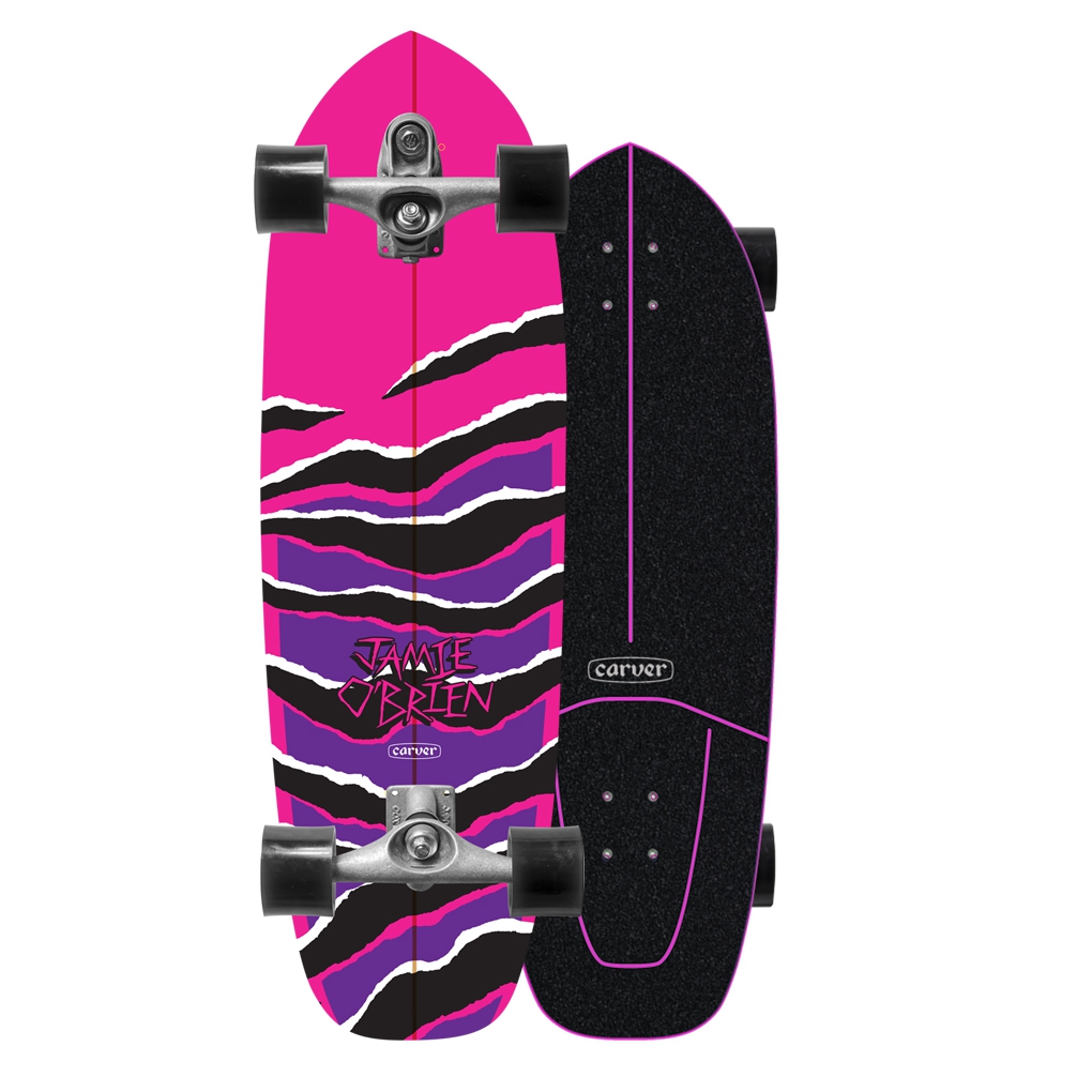 SurfSkate Carver Job Pink Tiger 32.5 C7
