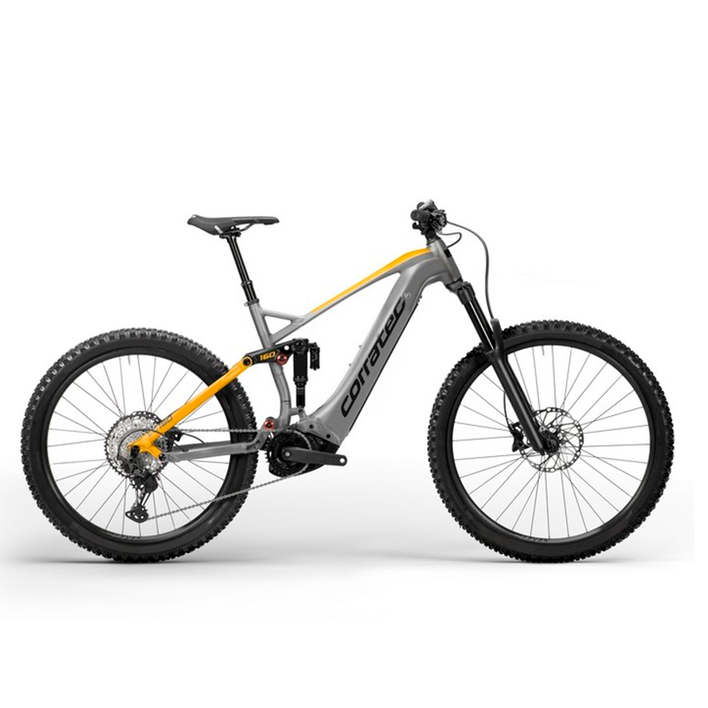 Bicicleta Eléctrica Corratec E-Power RS 160 Pro Oro Plata