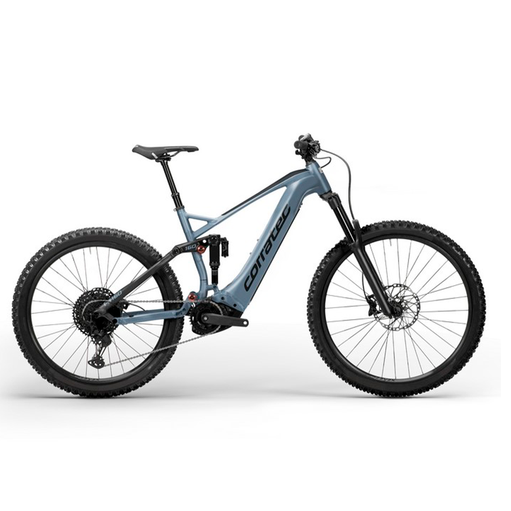 Bicicleta Elctrica Corratec E-Power RS 160 Elite Azul Gris Negro