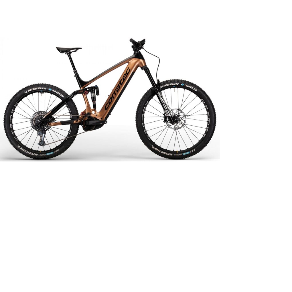 Bicicletas Elctricas Corratec E-Power RS 160 CX7 LTD Marrn Cooper-Negro