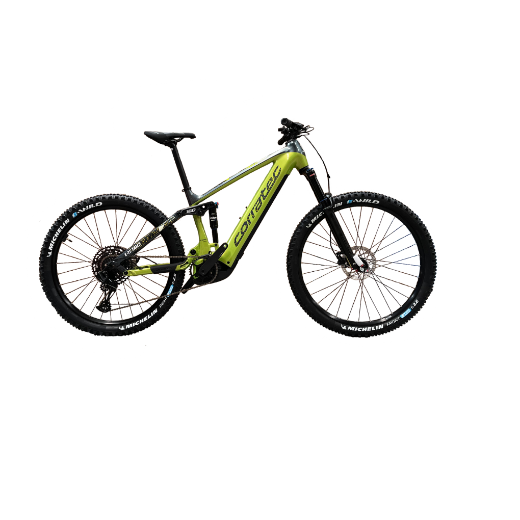 Bicicletas Elctricas Corratec E-Power RS 160 CX7 LTD Verde-Gris