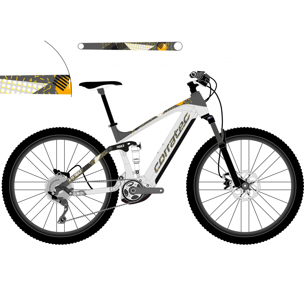 Bicicleta Elctrica Corratec E-Power RS 160 CX6 LTD Verde-Gris
