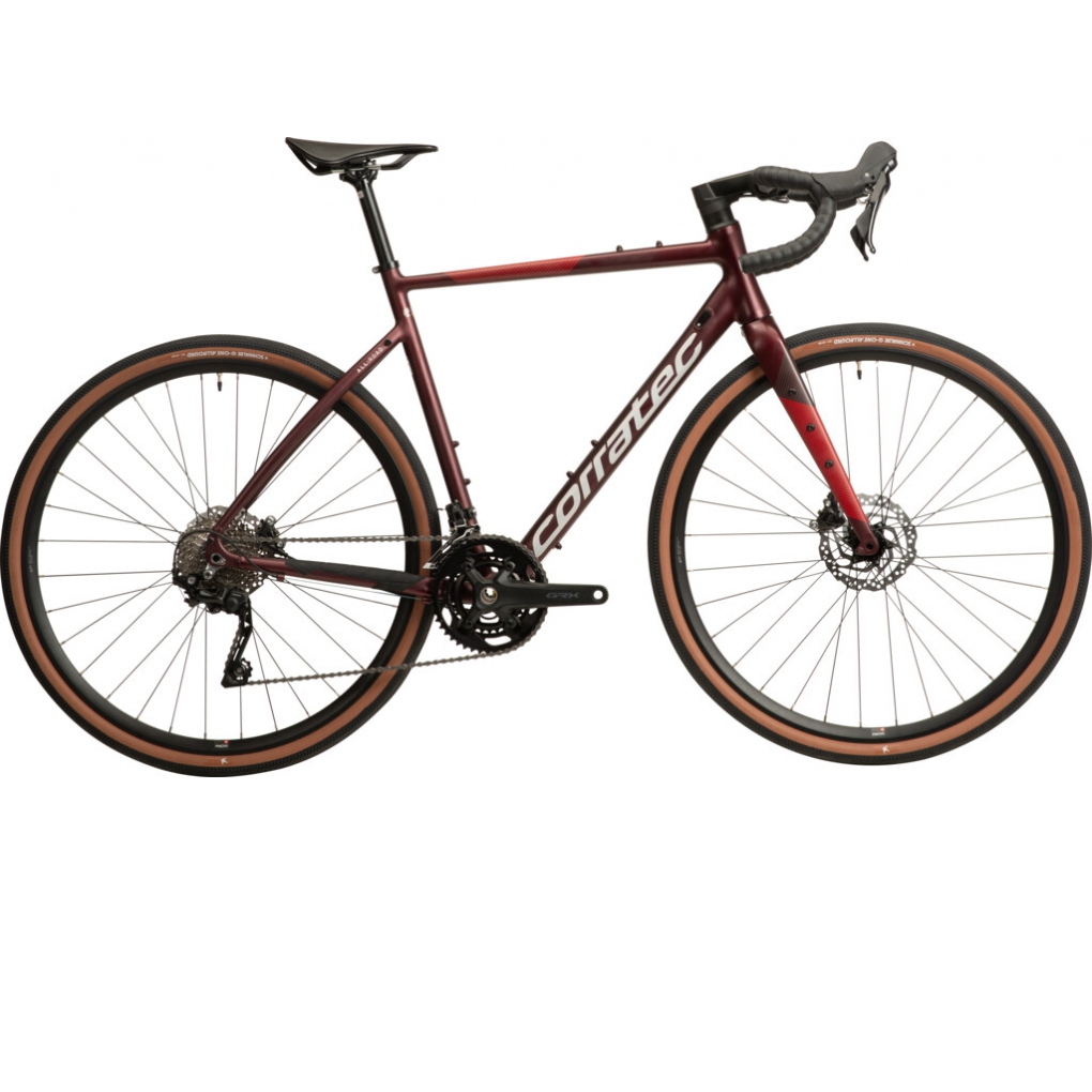 Bicicleta Corratec Allroad A2 Granate-Rojo-Antracita