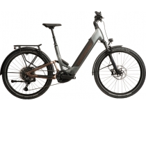 BICICLETA EL�CTRICA CORRATEC E-POWER MTC 100 WAVE CX8 GRIS OSCURO-DORADO-NEGRO