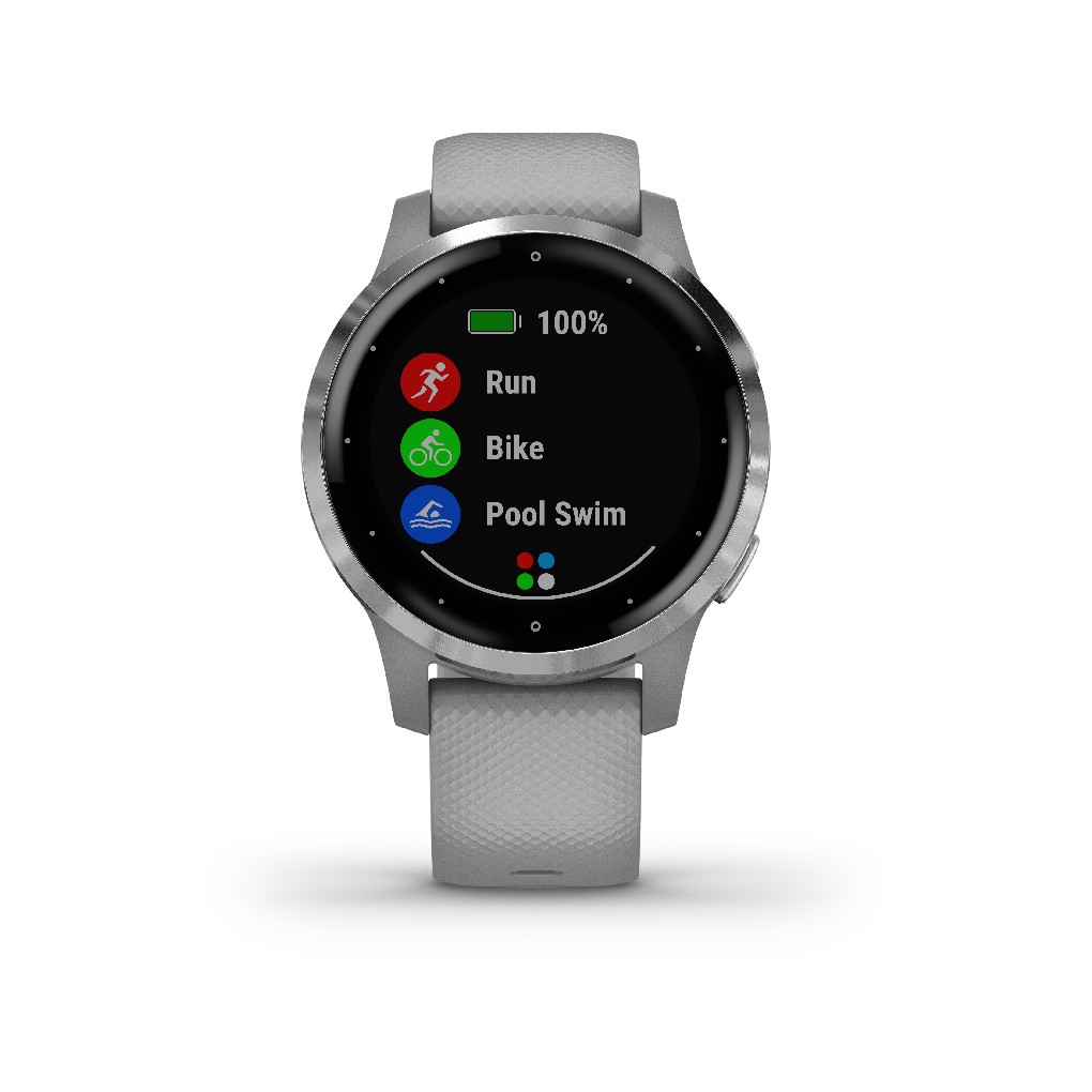 Garmin Vivoactive 4S Music Gris Plata