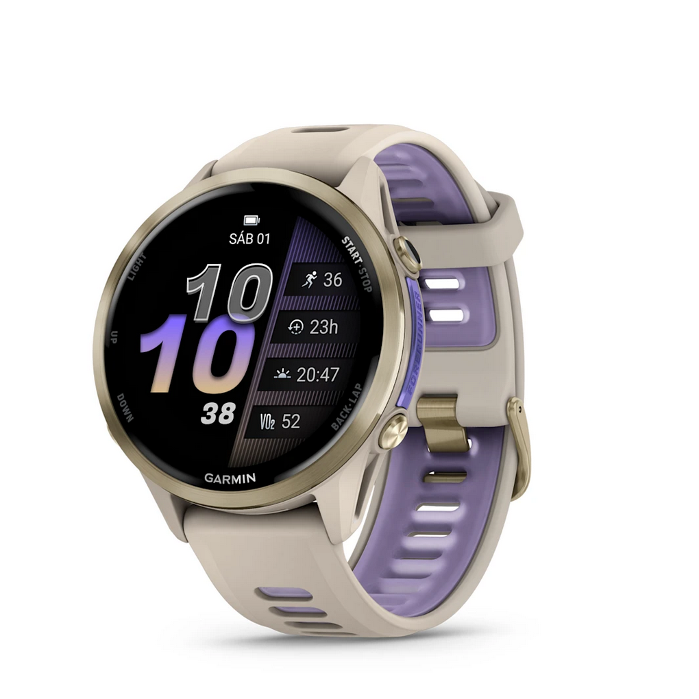 Garmin Forerunner 970 Titanio Dorado Gris - Lila