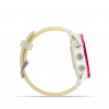 Reloj Garmin Forerunner 570 Aluminio Lila con Correa en Blanco y amarillo 42mm