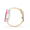 Reloj Garmin Forerunner 570 Aluminio Lila con Correa en Blanco y amarillo 42mm
