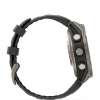 Garmin Fenix 8 Pro - 47mm Amoled Sapphire, titanio con correa de silicona en negro/gris