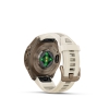 Garmin Fenix 9 Pro � inReach, 43mm Amoled Titanio correa silicona beige/gris