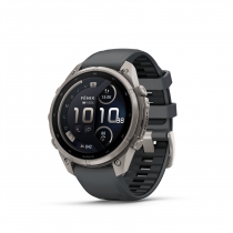 GARMIN FENIX 9 PRO � INREACH, 47MM AMOLED TITANIO CORREA SILICONA GRIS