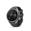 Garmin Fenix 9 Pro � inReach, 47mm Amoled Titanio correa silicona gris