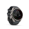 Garmin Fenix 9 Pro � inReach, 47mm Amoled Titanio correa silicona gris