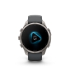Garmin Fenix 9 Pro � inReach, 47mm Amoled Titanio correa silicona gris