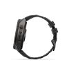 Garmin Fenix 9 Pro � inReach, 51mm Amoled Titanio revesti. de DLC gris carbon correa silicona negro